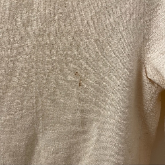 J.CREW Cream Wool Cardigan with Gold Buttons - Picture 5 of 6